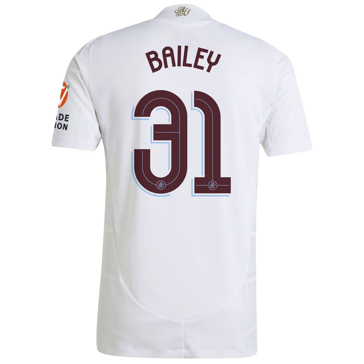 aston villa adidas away authentic shirt 2024-25 with bailey 31 cup printing Collection | Aston Villa Jerseys for True Fans