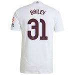 aston villa adidas away authentic shirt 2024-25 with bailey 31 cup printing Collection | Aston Villa Jerseys for True Fans