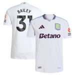aston villa adidas away authentic shirt 2024-25 with bailey 31 printing Collection | Aston Villa Jerseys for True Fans