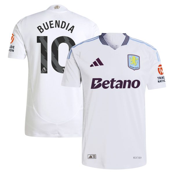 aston villa adidas away authentic shirt 2024-25 with buendia 10 printing Collection | Aston Villa Jerseys for True Fans