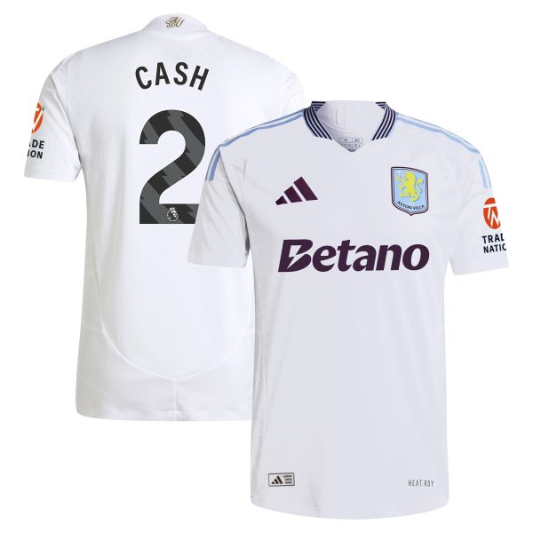 aston villa adidas away authentic shirt 2024-25 with cash 2 printing Collection | Aston Villa Jerseys for True Fans