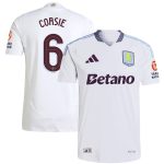 aston villa adidas away authentic shirt 2024-25 with corsie 6 cup printing Collection | Aston Villa Jerseys for True Fans