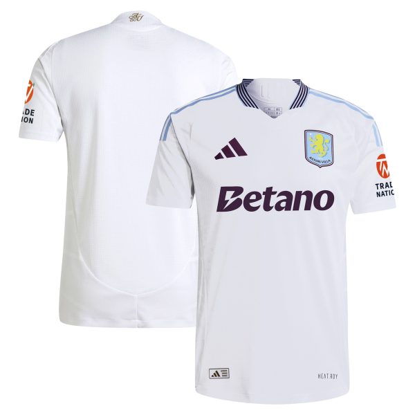 aston villa adidas away authentic shirt 2024-25 with custom printing Collection | Aston Villa Jerseys for True Fans