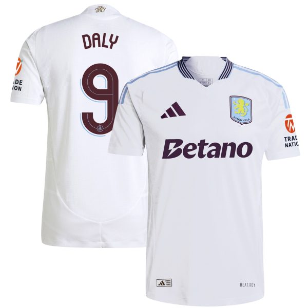 aston villa adidas away authentic shirt 2024-25 with daly 9 cup printing Collection | Aston Villa Jerseys for True Fans