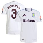 aston villa adidas away authentic shirt 2024-25 with diego carlos 3 cup printing Collection | Aston Villa Jerseys for True Fans