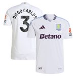 aston villa adidas away authentic shirt 2024-25 with diego carlos 3 printing Collection | Aston Villa Jerseys for True Fans