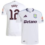 aston villa adidas away authentic shirt 2024-25 with digne 12 cup printing Collection | Aston Villa Jerseys for True Fans