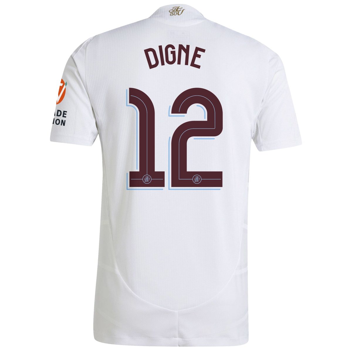aston villa adidas away authentic shirt 2024-25 with digne 12 cup printing Collection | Aston Villa Jerseys for True Fans