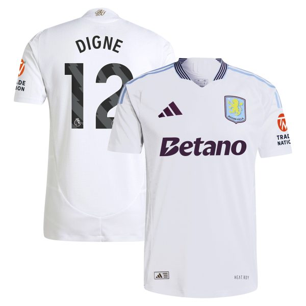 aston villa adidas away authentic shirt 2024-25 with digne 12 printing Collection | Aston Villa Jerseys for True Fans