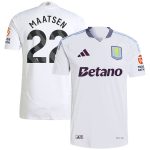 aston villa adidas away authentic shirt 2024-25 with maatsen 22 printing Collection | Aston Villa Jerseys for True Fans