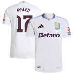 aston villa adidas away authentic shirt 2024-25 with malen 17 cup printing Collection | Aston Villa Jerseys for True Fans