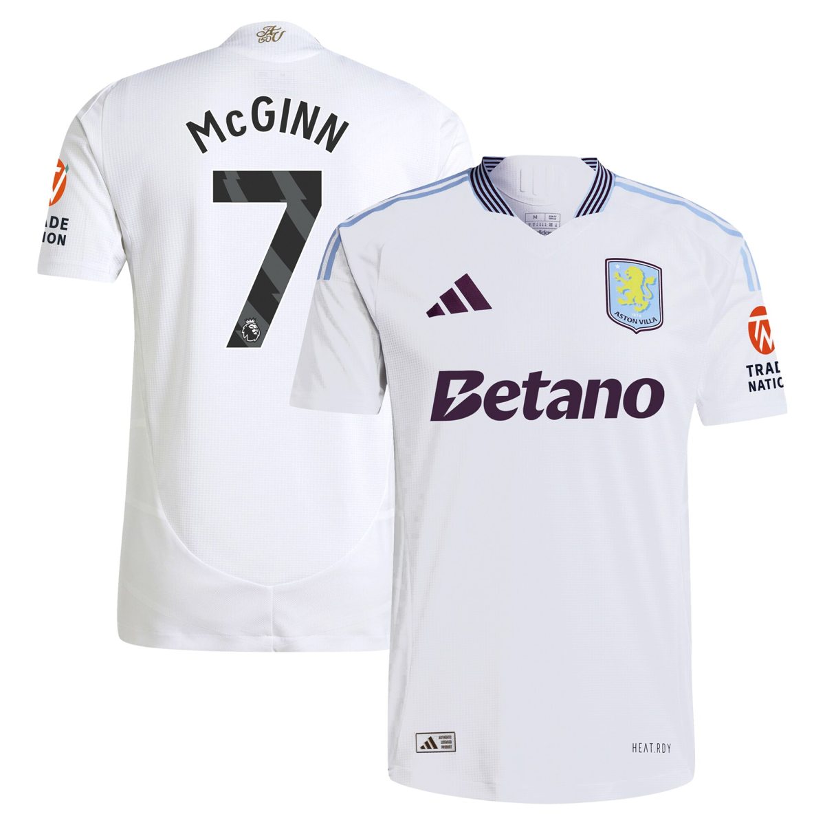 aston villa adidas away authentic shirt 2024-25 with mcginn 7 printing Collection | Aston Villa Jerseys for True Fans