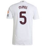 aston villa adidas away authentic shirt 2024-25 with mings 5 cup printing Collection | Aston Villa Jerseys for True Fans