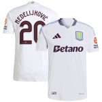 aston villa adidas away authentic shirt 2024-25 with nedeljković 20 cup printing Collection | Aston Villa Jerseys for True Fans
