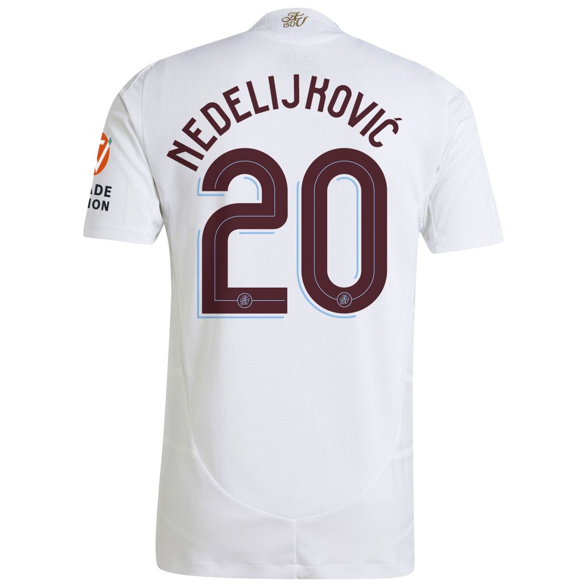 aston villa adidas away authentic shirt 2024-25 with nedeljković 20 cup printing Collection | Aston Villa Jerseys for True Fans