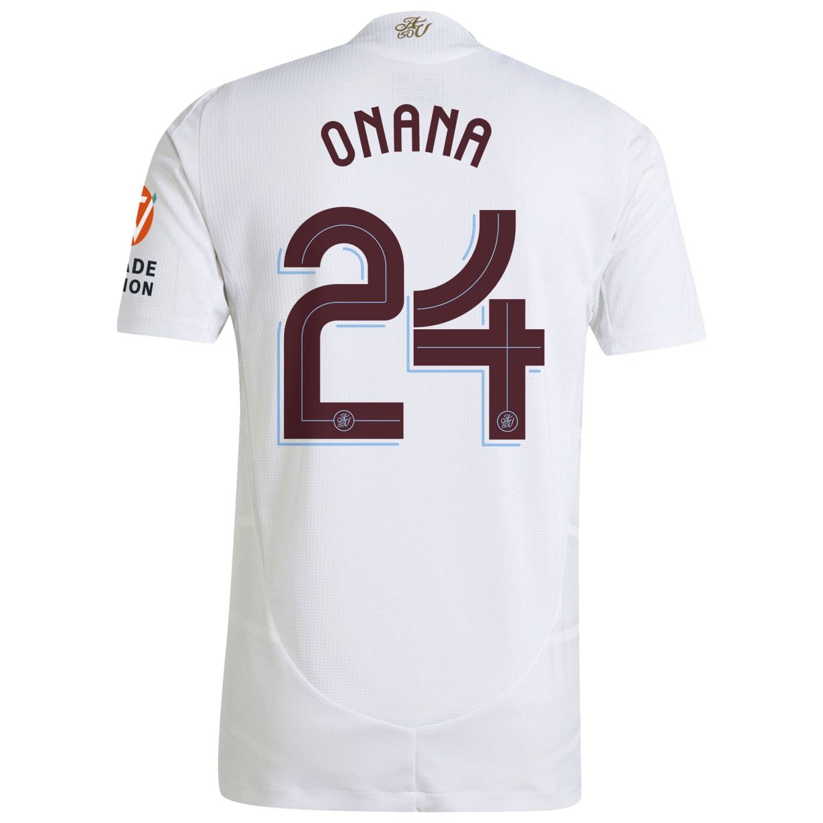 aston villa adidas away authentic shirt 2024-25 with onana 24 cup printing Collection | Aston Villa Jerseys for True Fans