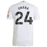 aston villa adidas away authentic shirt 2024-25 with onana 24 printing Collection | Aston Villa Jerseys for True Fans