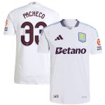 aston villa adidas away authentic shirt 2024-25 with pacheco 33 cup printing Collection | Aston Villa Jerseys for True Fans