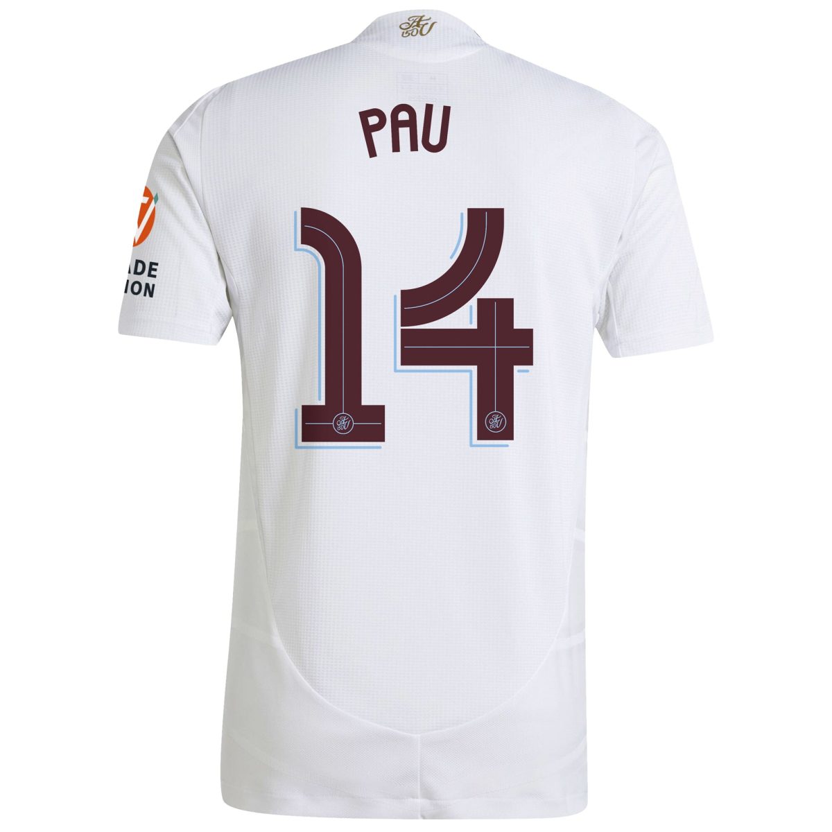 aston villa adidas away authentic shirt 2024-25 with pau 14 cup printing Collection | Aston Villa Jerseys for True Fans