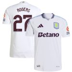 aston villa adidas away authentic shirt 2024-25 with rogers 27 cup printing Collection | Aston Villa Jerseys for True Fans
