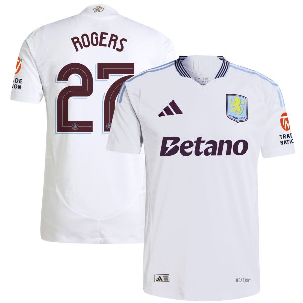 aston villa adidas away authentic shirt 2024-25 with rogers 27 cup printing Collection | Aston Villa Jerseys for True Fans
