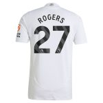 aston villa adidas away authentic shirt 2024-25 with rogers 27 printing Collection | Aston Villa Jerseys for True Fans