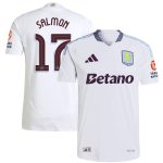 aston villa adidas away authentic shirt 2024-25 with salmon 17 cup printing Collection | Aston Villa Jerseys for True Fans