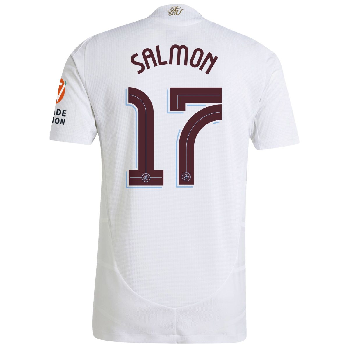 aston villa adidas away authentic shirt 2024-25 with salmon 17 cup printing Collection | Aston Villa Jerseys for True Fans