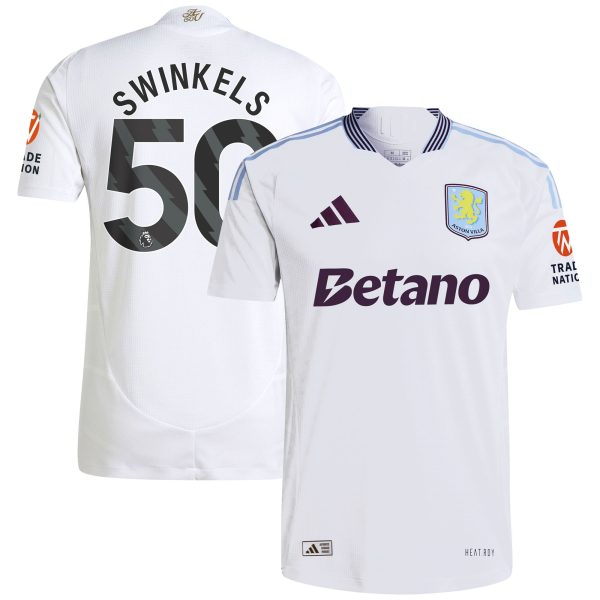 aston villa adidas away authentic shirt 2024-25 with swinkels 50 printing Collection | Aston Villa Jerseys for True Fans
