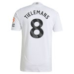 aston villa adidas away authentic shirt 2024-25 with tielemans 8 printing Collection | Aston Villa Jerseys for True Fans