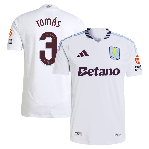 aston villa adidas away authentic shirt 2024-25 with tomás 3 cup printing Collection | Aston Villa Jerseys for True Fans