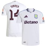 aston villa adidas away authentic shirt 2024-25 with turner 14 cup printing Collection | Aston Villa Jerseys for True Fans