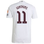 aston villa adidas away authentic shirt 2024-25 with watkins 11 cup printing Collection | Aston Villa Jerseys for True Fans