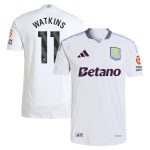aston villa adidas away authentic shirt 2024-25 with watkins 11 printing Collection | Aston Villa Jerseys for True Fans