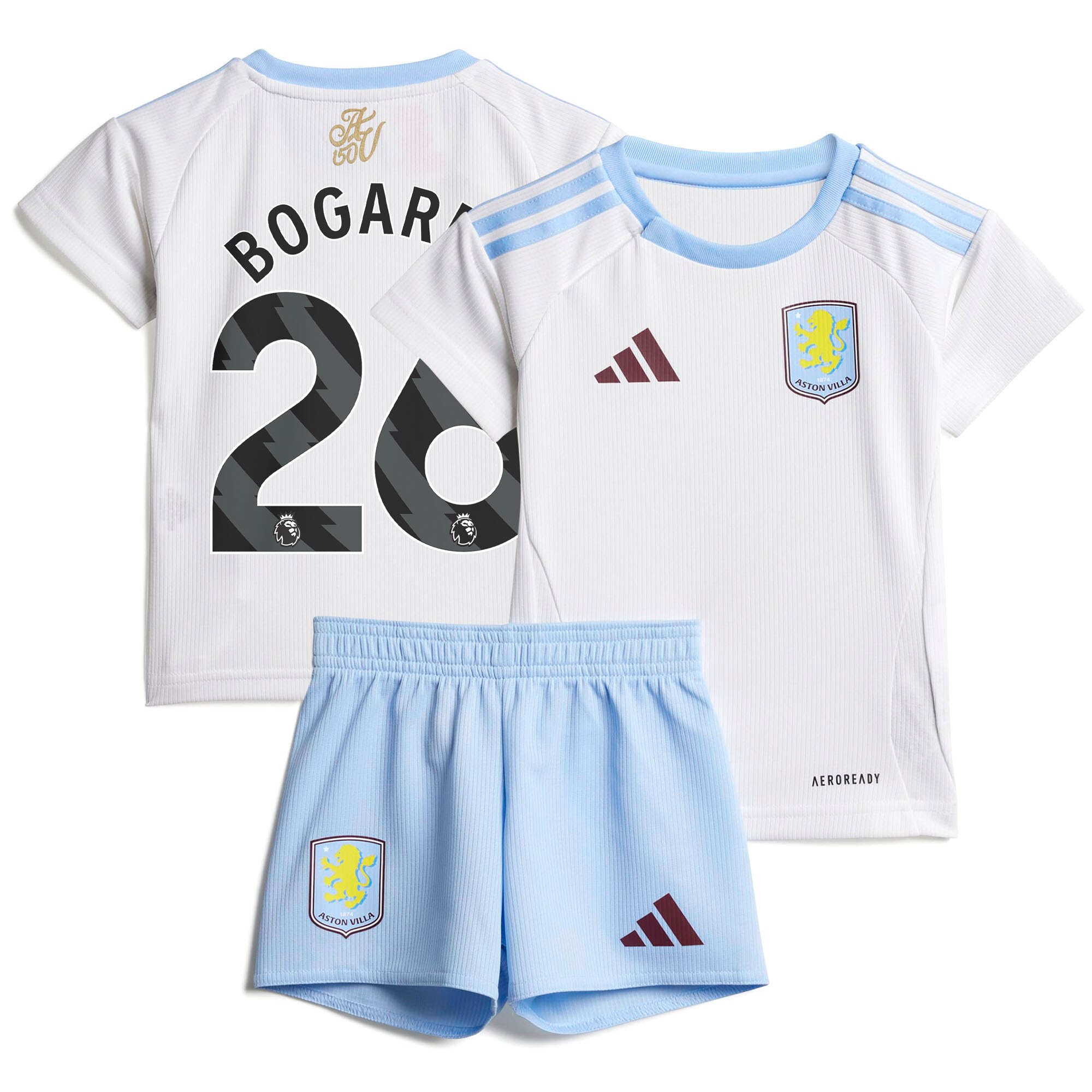 aston villa adidas away baby kit 2024-25 with bogarde 26 printing Collection | Aston Villa Jerseys for True Fans
