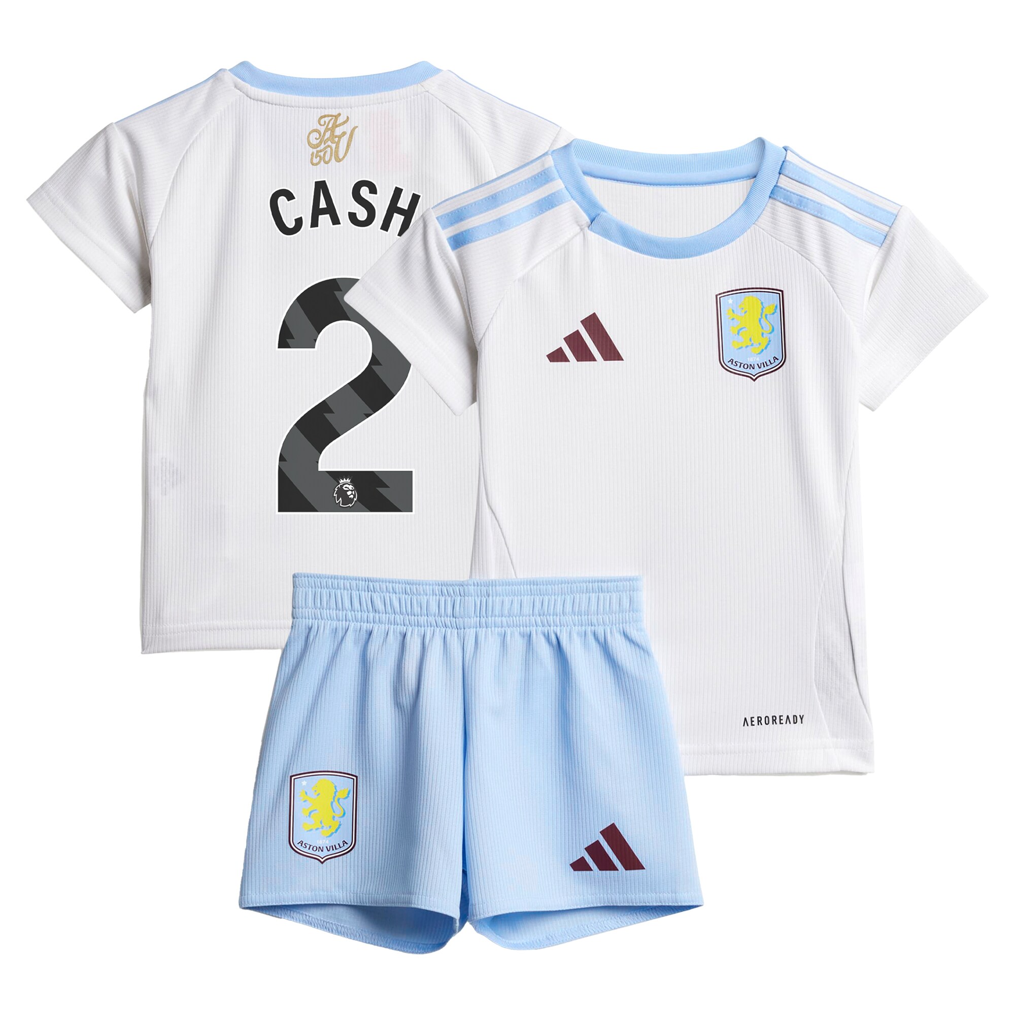 aston villa adidas away baby kit 2024-25 with cash 2 printing Collection | Aston Villa Jerseys for True Fans