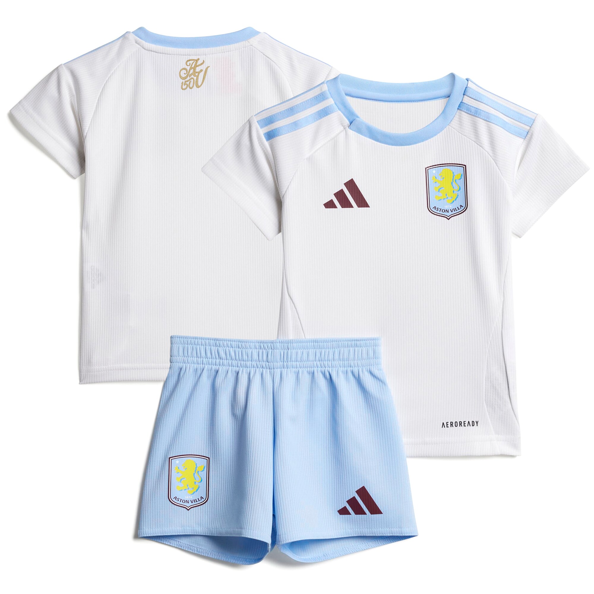 aston villa adidas away baby kit 2024-25 with custom printing Collection | Aston Villa Jerseys for True Fans