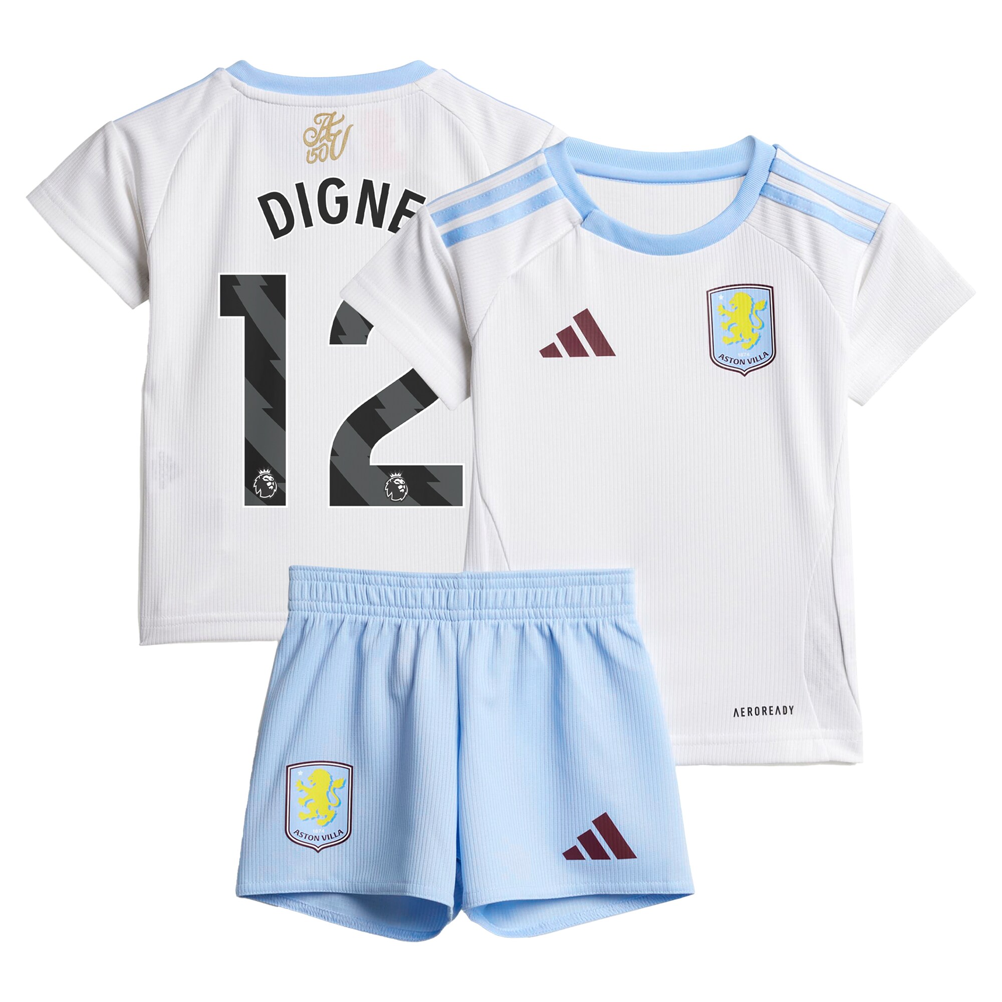 aston villa adidas away baby kit 2024-25 with digne 12 printing Collection | Aston Villa Jerseys for True Fans