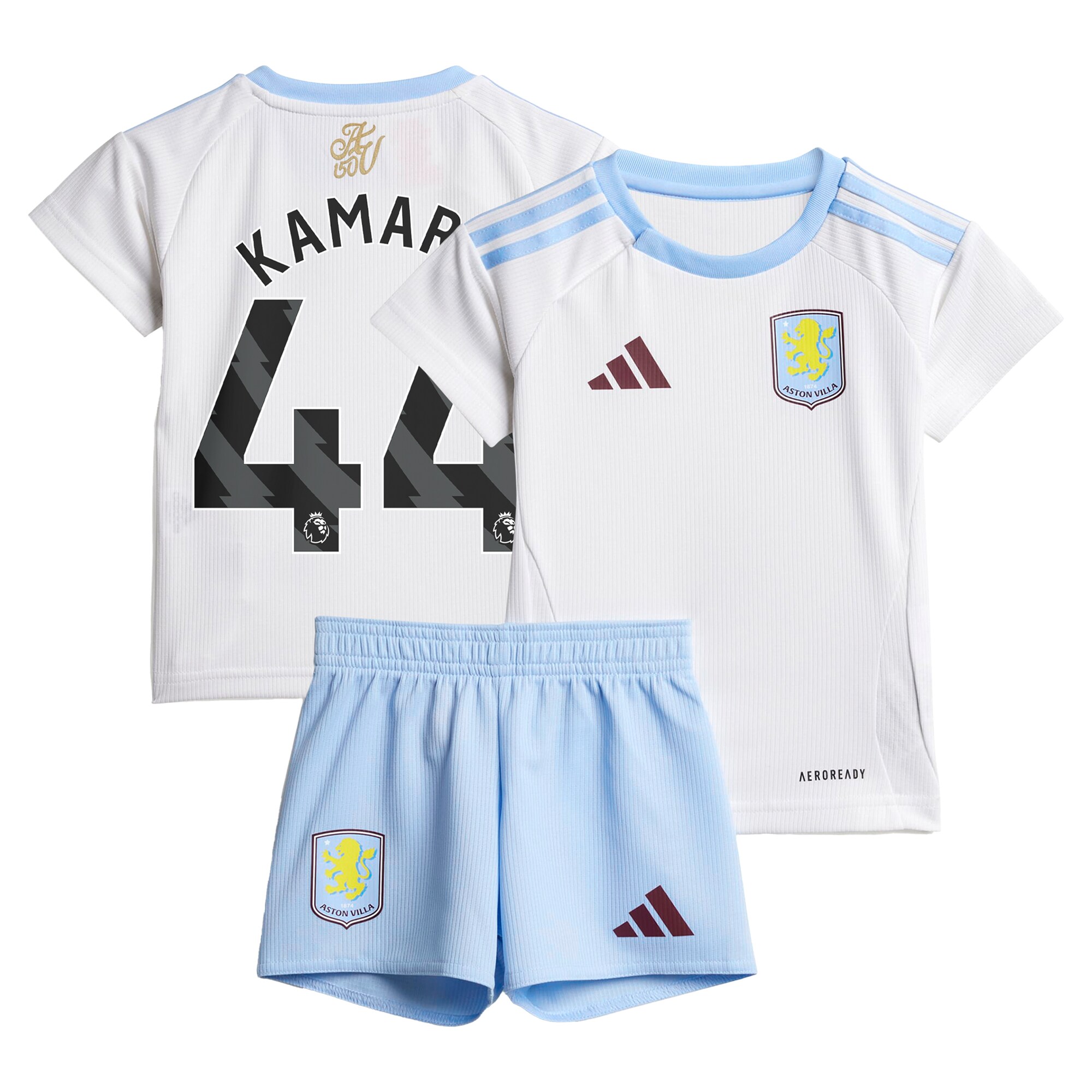 aston villa adidas away baby kit 2024-25 with kamara 44 printing Collection | Aston Villa Jerseys for True Fans