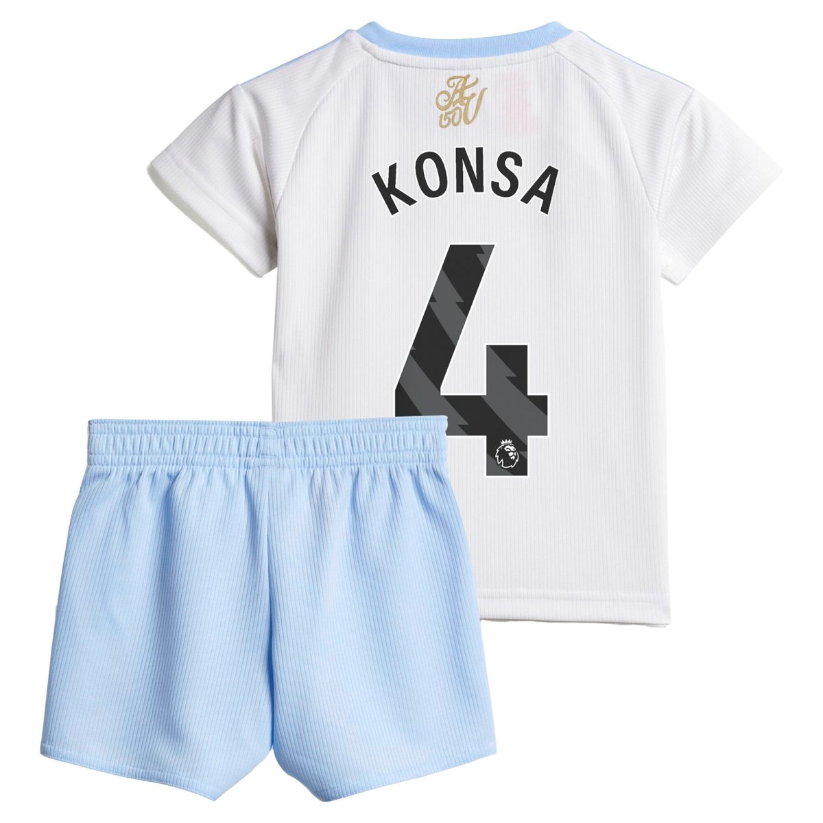 aston villa adidas away baby kit 2024-25 with konsa 4 printing Collection | Aston Villa Jerseys for True Fans