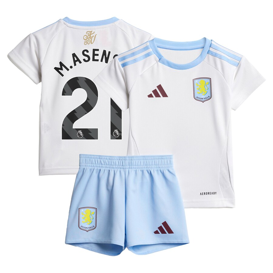 aston villa adidas away baby kit 2024-25 with m.asensio 21 printing Collection | Aston Villa Jerseys for True Fans