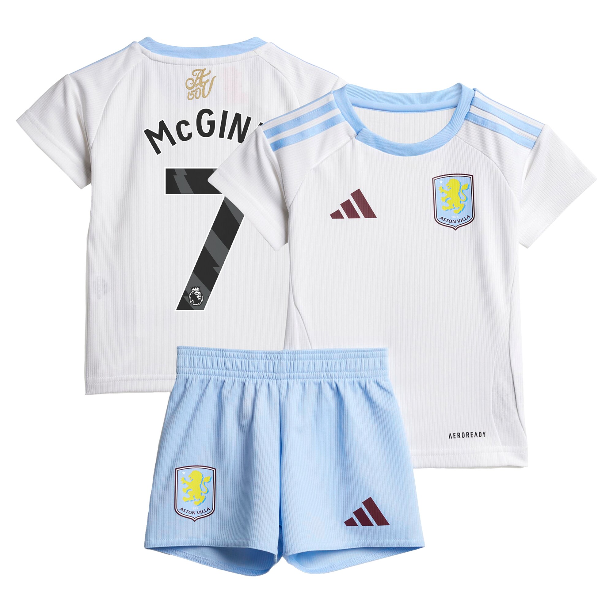 aston villa adidas away baby kit 2024-25 with mcginn 7 printing Collection | Aston Villa Jerseys for True Fans