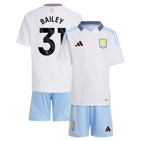 aston villa adidas away mini kit 2024-25 with bailey 31 printing Collection | Aston Villa Jerseys for True Fans