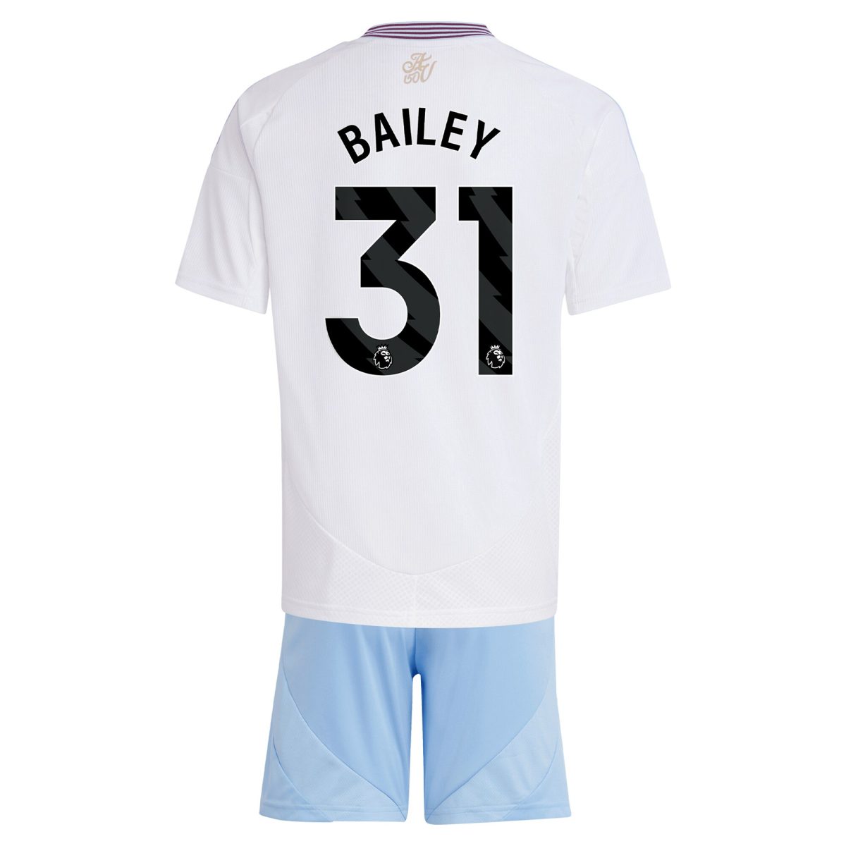 aston villa adidas away mini kit 2024-25 with bailey 31 printing Collection | Aston Villa Jerseys for True Fans