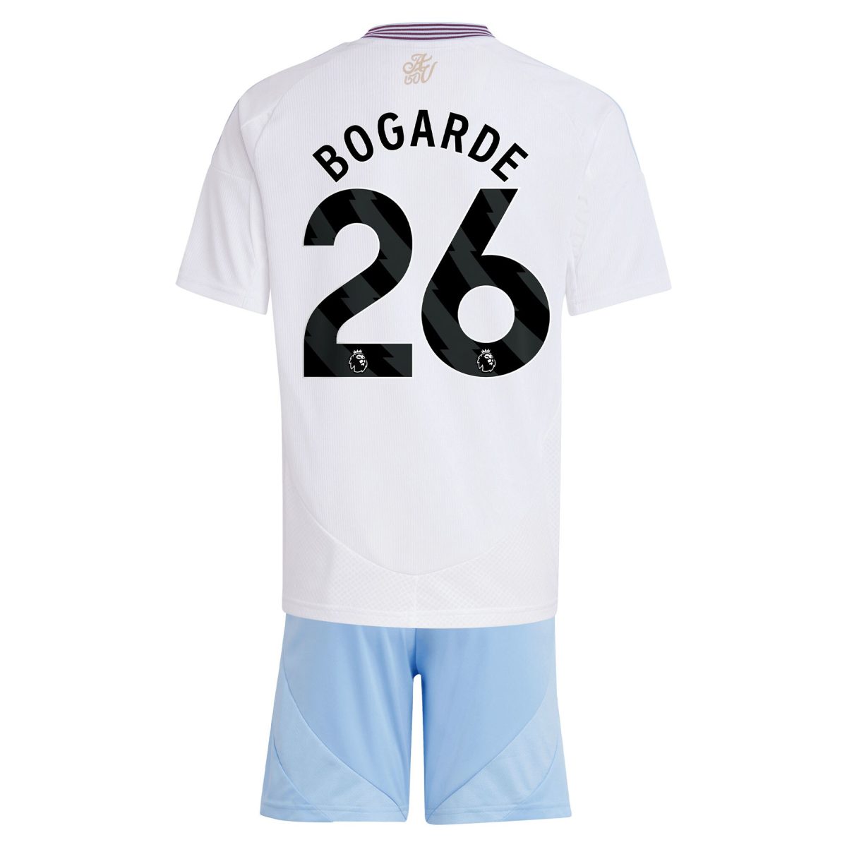 aston villa adidas away mini kit 2024-25 with bogarde 26 printing Collection | Aston Villa Jerseys for True Fans
