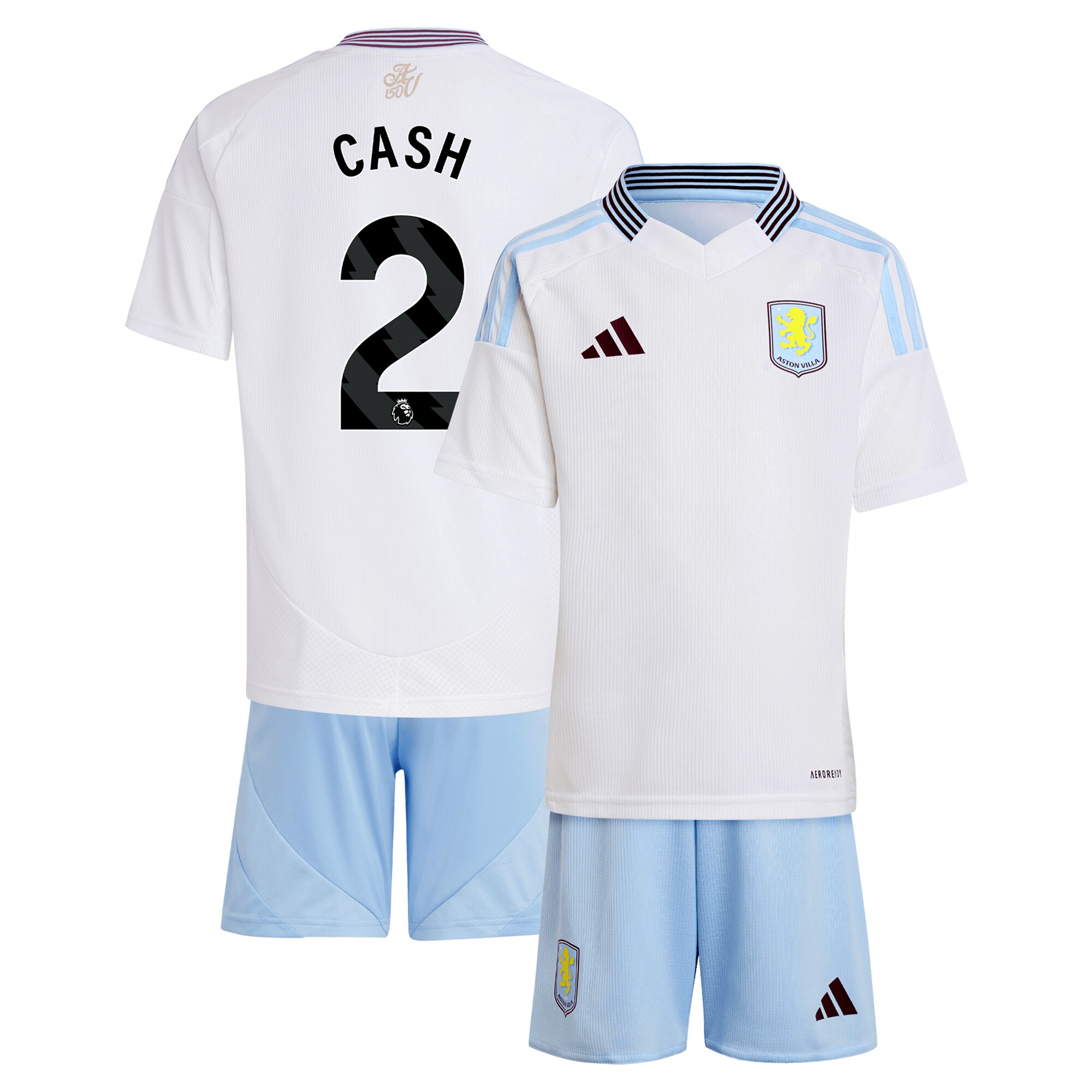 aston villa adidas away mini kit 2024-25 with cash 2 printing Collection | Aston Villa Jerseys for True Fans
