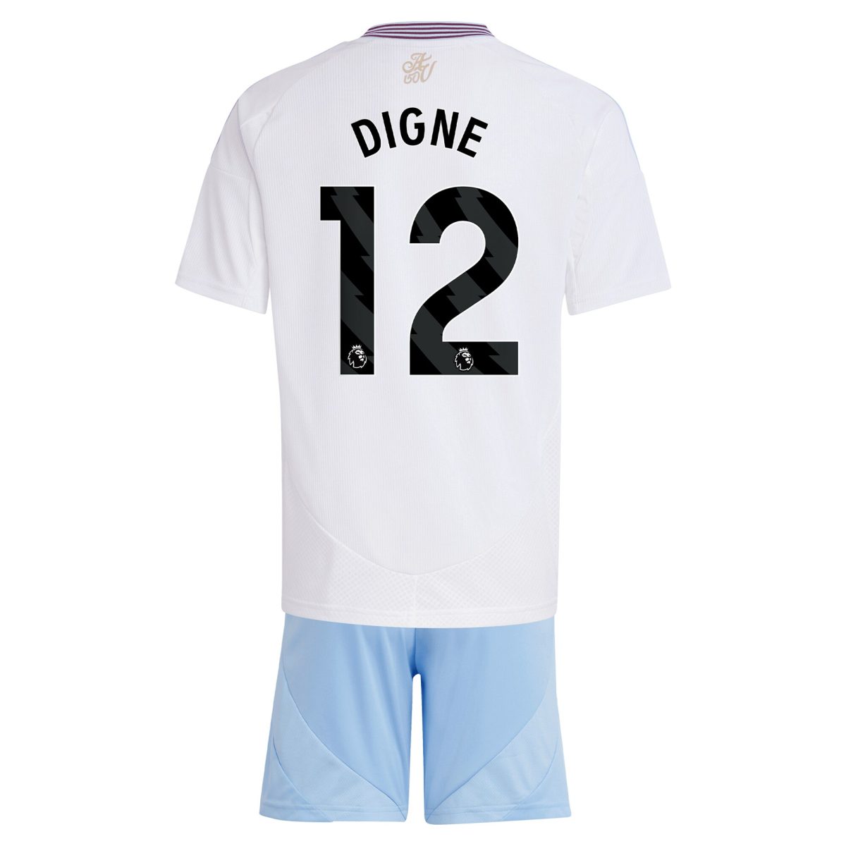 aston villa adidas away mini kit 2024-25 with digne 12 printing Collection | Aston Villa Jerseys for True Fans