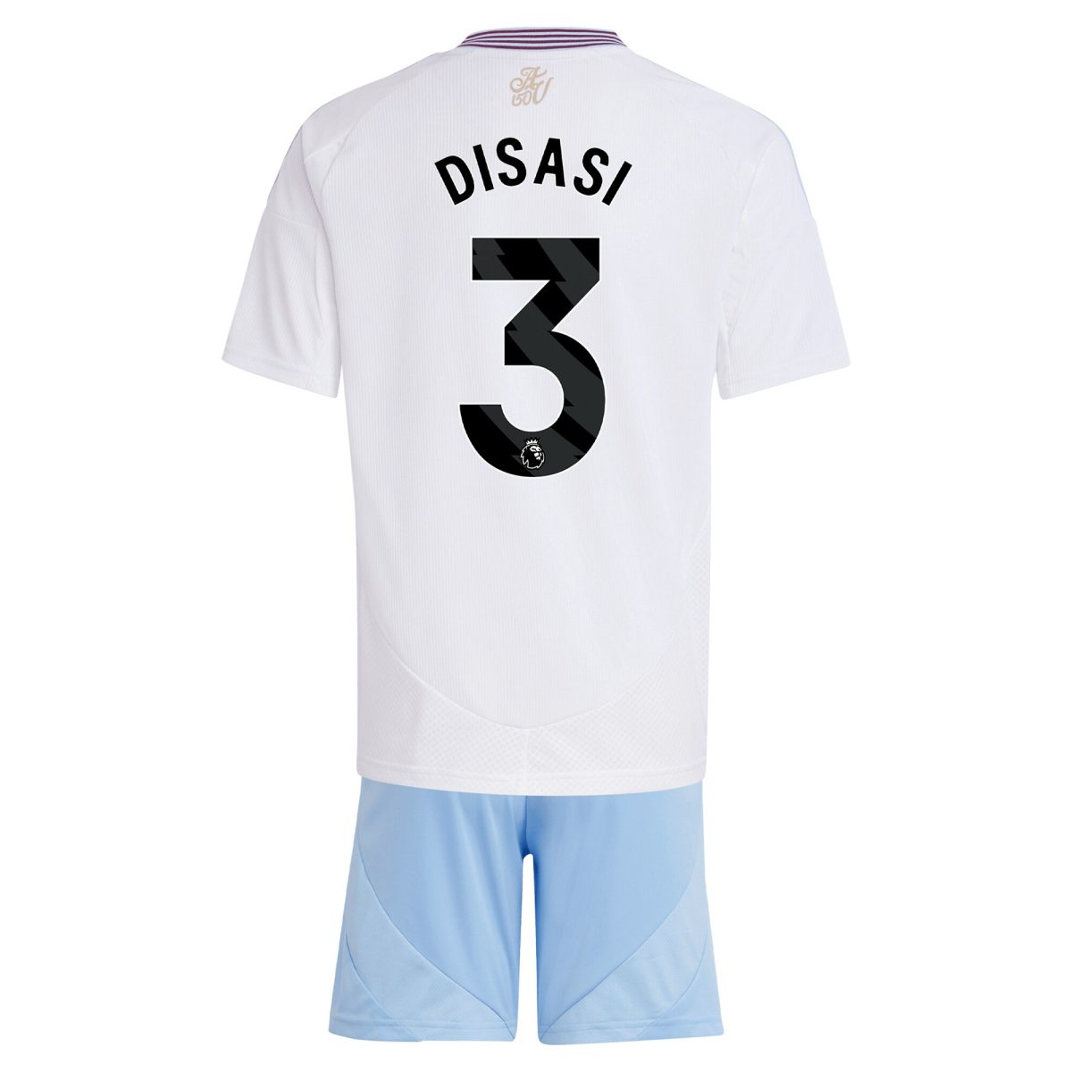 aston villa adidas away mini kit 2024-25 with disasi 3 printing Collection | Aston Villa Jerseys for True Fans