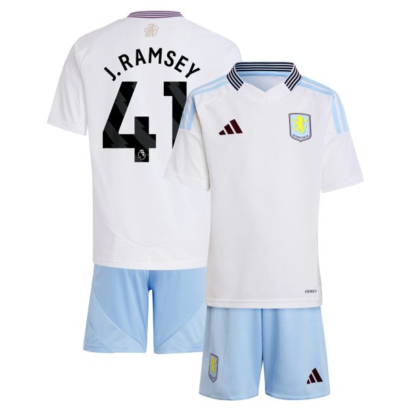 aston villa adidas away mini kit 2024-25 with j. ramsey 41 printing Collection | Aston Villa Jerseys for True Fans