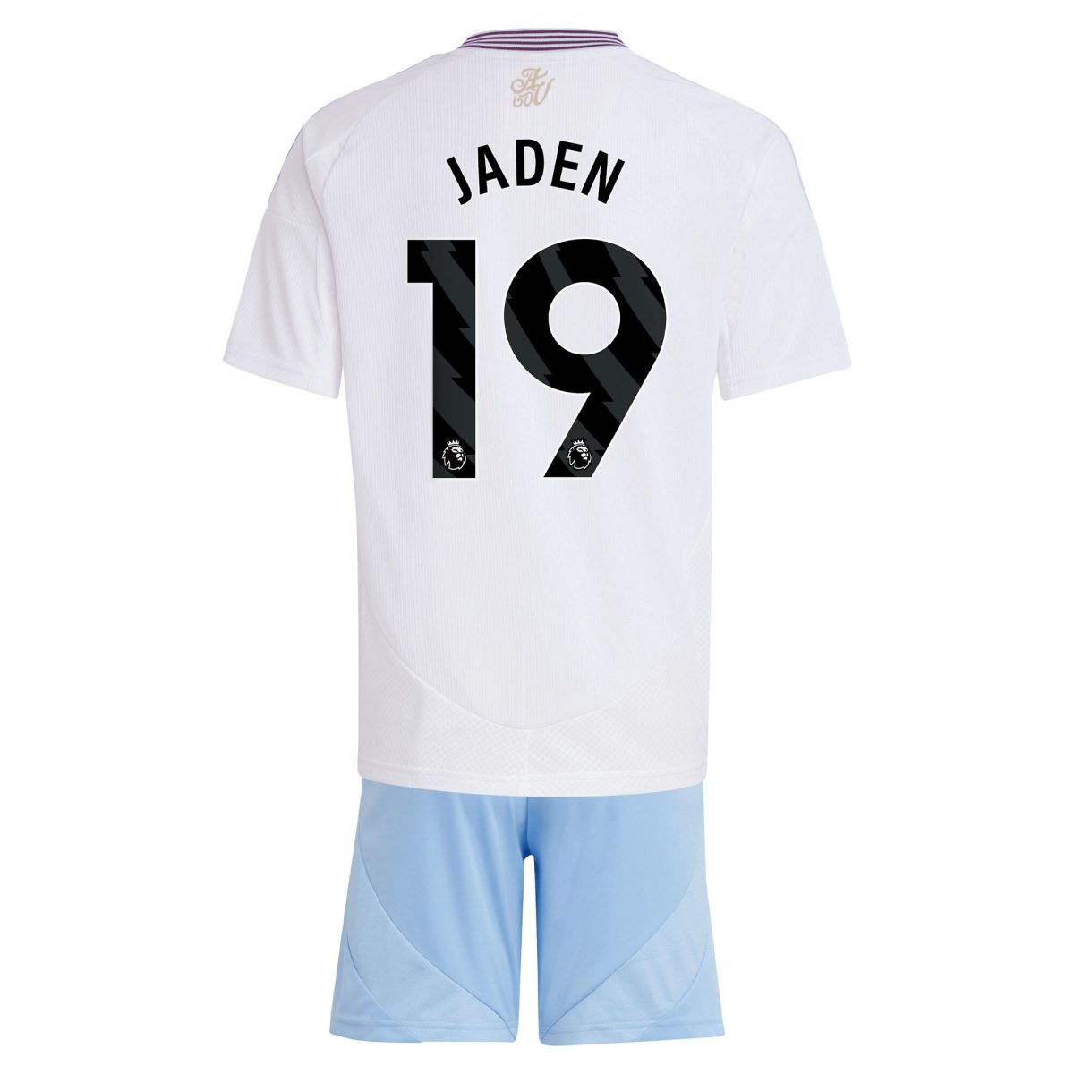 aston villa adidas away mini kit 2024-25 with jaden 19 printing Collection | Aston Villa Jerseys for True Fans
